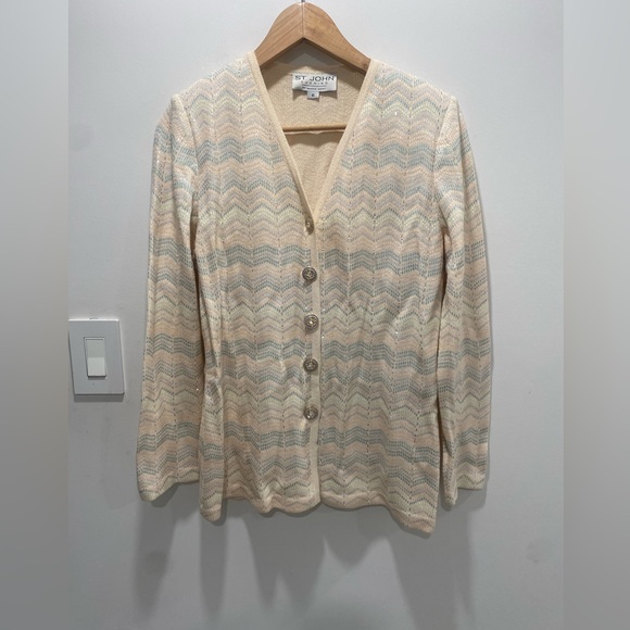 St. John embellished evening blazer